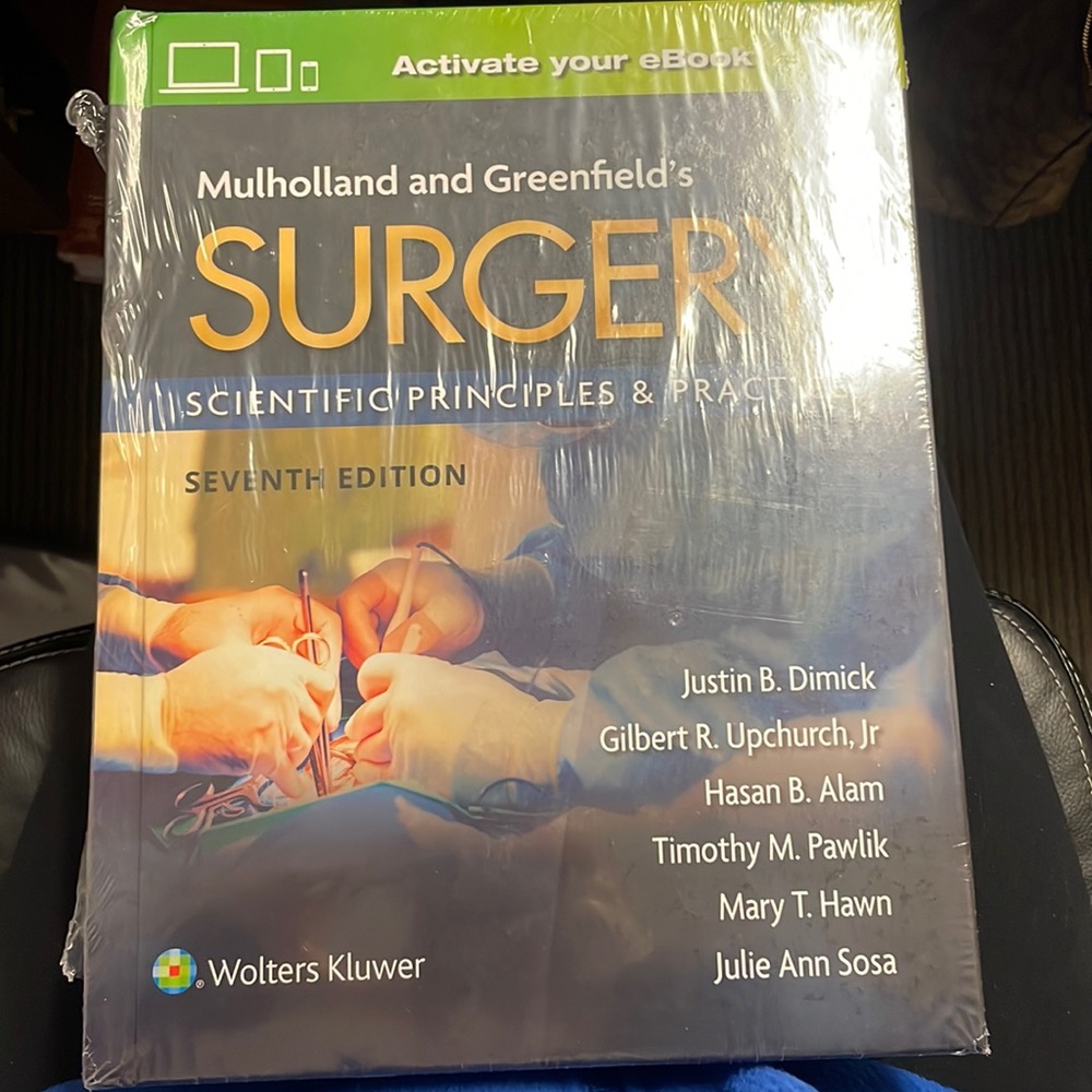 SURGERY, Scientific Principles and Practice, Mulholland and Greenfield